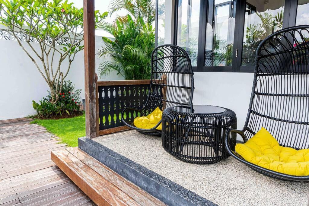 Berawa Canggu Stylish Joglo 3 Bedrooms Private Villa With Private Pool Εξωτερικό φωτογραφία